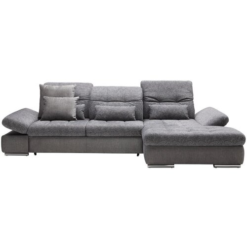 Premium Living Sedežna Garnitura Sanfino, Siva, Leži&amp;scaron;če, Predal Slike