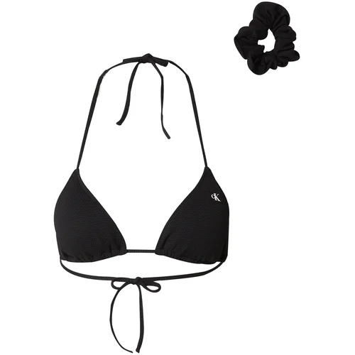 Calvin Klein Swimwear Bikini gornji dio crna / bijela