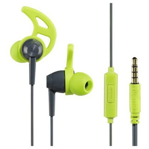 Hama slušalice za smartfon action, sivo/zelene 177020 slušalice Slike