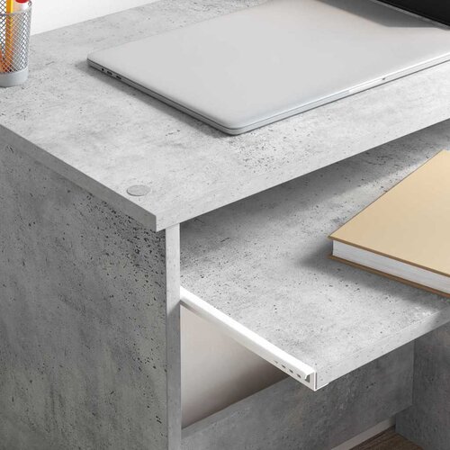  Stol s ladicama 120,5 x 44 x 88,5 cm Konstruirano drvo Slike