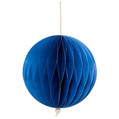 Feeric Novogodišnji ukras za jelku kugla origami 150mm plava (207658) Cene