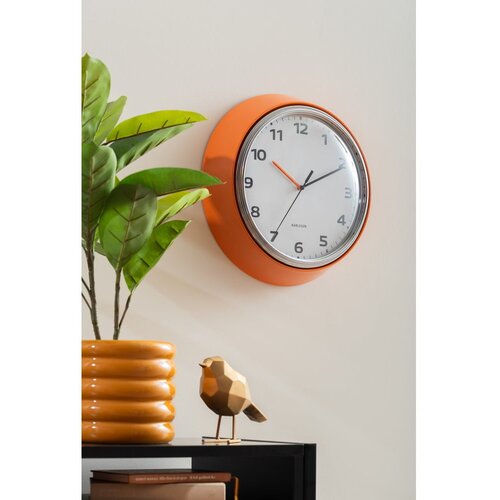 Karlsson Stenska ura &amp;oslash; 34 cm Modern Retro &amp;ndash; Slike