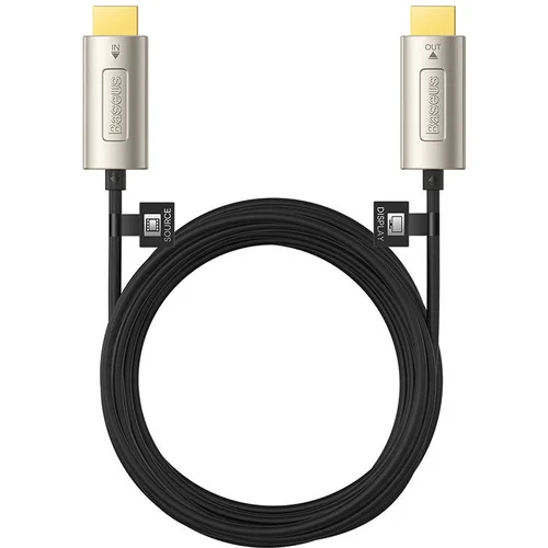 Baseus HDMI v HDMI High Definition kabel 15m, 4K (črn), (20605399)