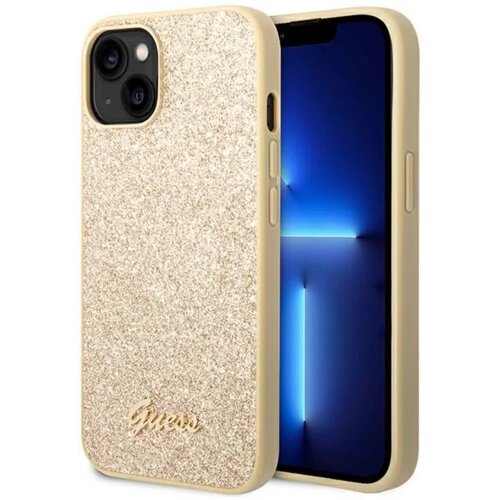 Guess gUHCP14MHGGSHD ovitek za iPhone 14 Plus 6.7 - zlat z bleščicami Cene