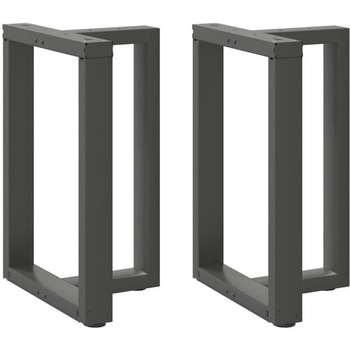 VidaXL noge jedilne mize v obliki črke t 2 kos 60x35x(72-73) cm jeklo Slike