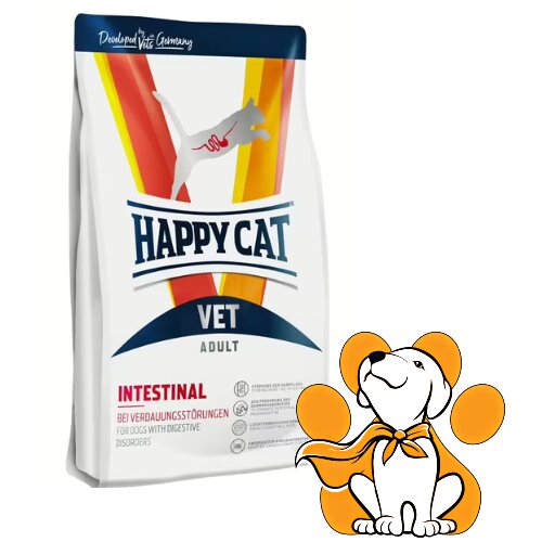 Happy Cat Vet Diet Intestinal 1kg, Hrana Za Mačke Sa Problemima u Radu Želuca Slike