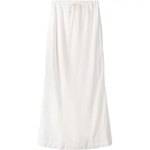 Bershka Suknja prljavo bijela