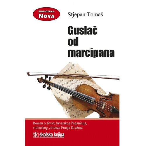 Školska knjiga GUSLAČ OD MARCIPANA - biblioteka NOVA - Stjepan Tomaš Cene