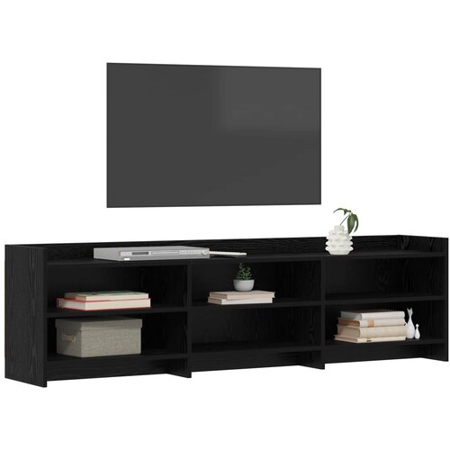  ormar 168 x 33 x 47 cm Crni hrast Konstruirano drvo Slike
