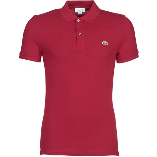 Lacoste Polo majice kratki rokavi PH4012 SLIM Bordo Cene