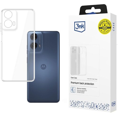 3mk CLEAR CASE ZA MOTOROLA MOTO G24 POWER ZAŠČITNI OVITEK PROZOREN, (5000295975) Cene