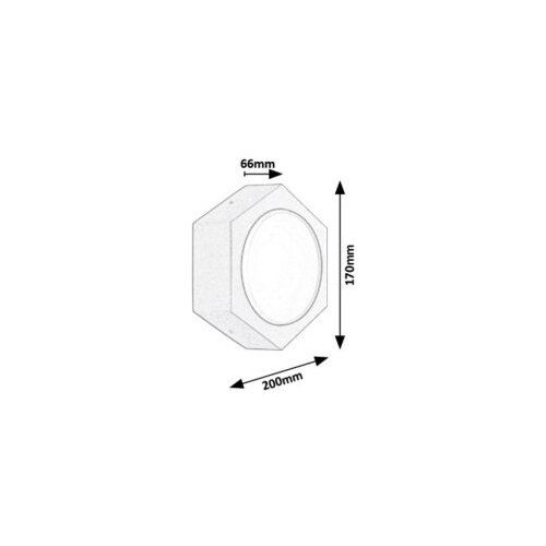 Rabalux avola LED9W tamno siva Slike