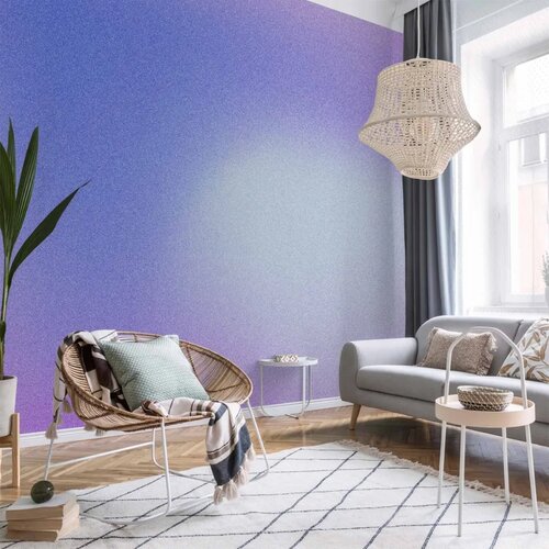  Foto tapeta - Heather Mist - Delicate Gradient Comprising Various Shades of Violet 100x70 Premium Cene