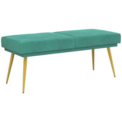  Klupa s dvostrukim slojem Tirkizna 120 x 45 x 46 cm Bar&amp;scaron;un Slike