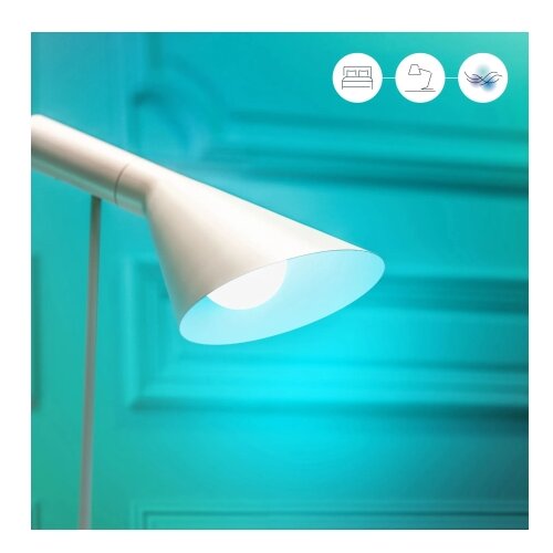  Set od 2 prigu&amp;scaron;ive LED RGBW sijalice A60 E27/9W/230V 2200-6500K Wi-Fi + daljinski upravljač - WiZ Slike