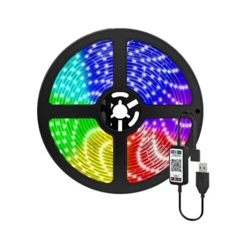  LED traka X-trike me HT-5050 B3 3m, RGB, USB napajanje, bluetooth upravljanje Cijene