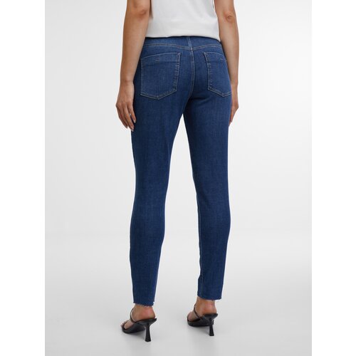 Orsay Dark Blue Women Skinny Fit Jeans - Women Cene
