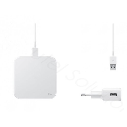 Samsung bežični punjač P1300 + kućni punjač EP-P1300-TWE - beli Slike