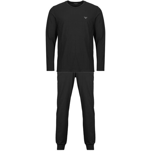 Emporio Armani EM000616PYJAMAWITH CUFFS SET Crna Slike