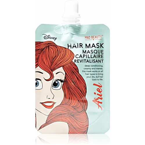 Mad Beauty Disney Princess Ariel vlažilna maska za lase 50 ml