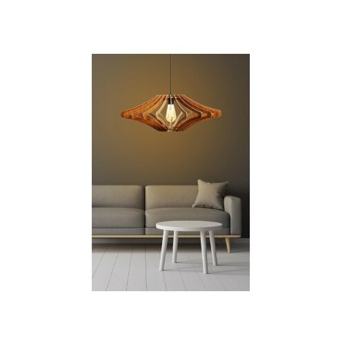 Opviq Visilica BODY 2 MDF 3 mm, smeđa, promjer 59 cm, podesivi kael, visina 55 cm, E27 45-60 W, 168 Cijene