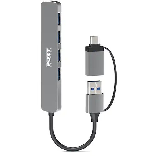 Port Designs USB-C / USB-A vers 4 ports USB-A 3.0 5Gbps Slim Cene