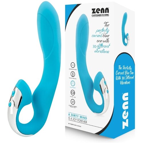 Zenn Vibrator The Perfectly Curved Blue One Cene