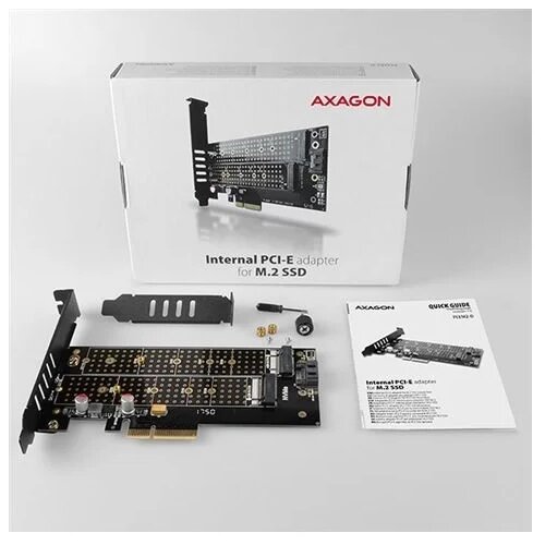 CON PCEM2-D PCI-E 3.0 4x - DUAL M.2 SSD (NVMe + SATA) Cijene