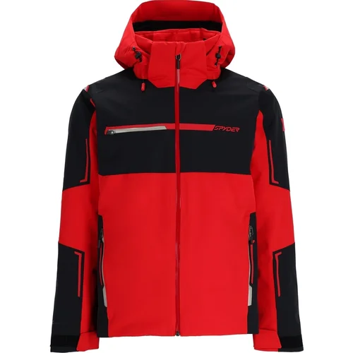 Spyder Mens Titan Red M Smučarska jakna