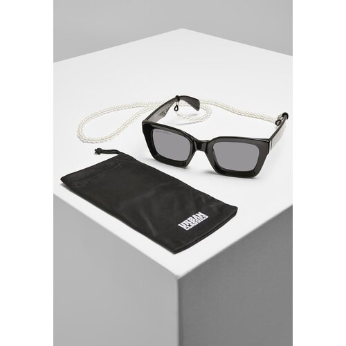 Urban Classics Accessoires Sunglasses Poros With chain black/black Slike