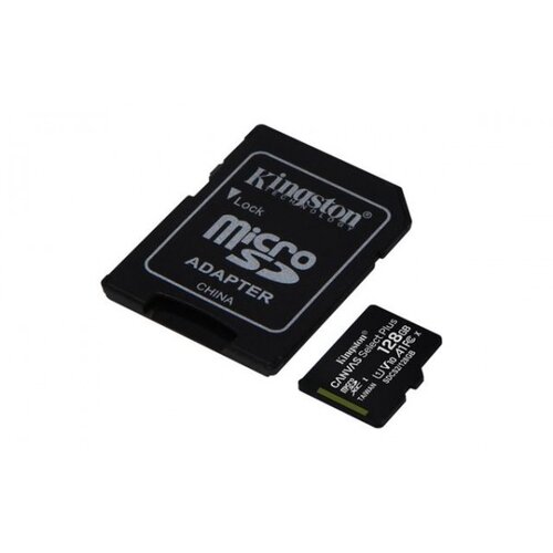 Kingston MICRO SD.128GB + 1ad KIN Canvas Plus Cene