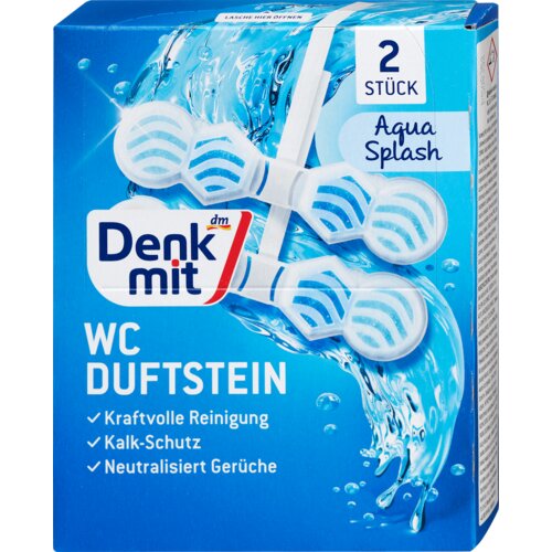 Denkmit Kamen za WC šolju - Aqua Splash 2x48g 96 g Cene