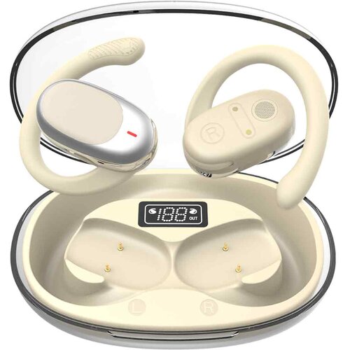Venisymlis Športne ušesne slušalke Bluetooth, ušesni kavelj, LED ohišje, globok bas, iOS/Android, (22102390) Cene