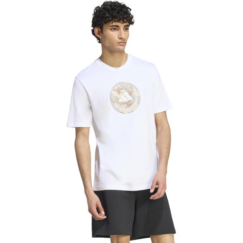 Adidas Mu&amp;scaron;ka majica M Camo Cir T, KC7163, Bela Slike