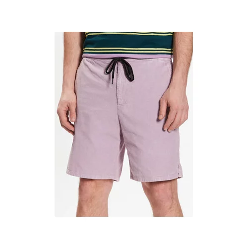 Redefined Rebel Kratke hlače iz tkanine Chad 216076 Bela Regular Fit