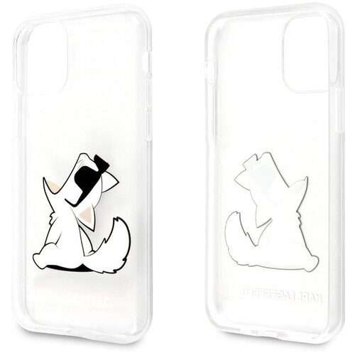  Maska za iPhone 11 Pro transparent Karl Lagerfeld Cat Cene