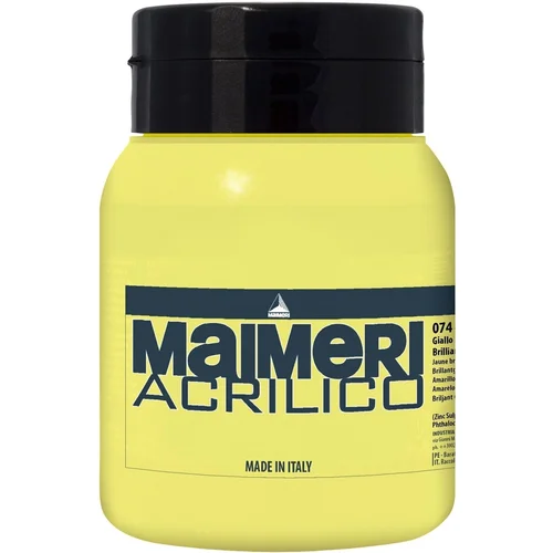 Maimeri Acrilico Akrilna boja Brilliant Yellow 074 500 ml 1 kom