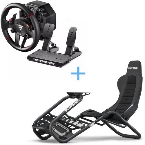 Playseat BUNDLE - THRUSTMASTER T598 PC/PS4/PS5 + TROPHY - BLACK Slike