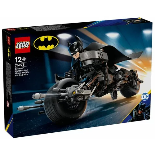 Lego SUPER HEROES konstrukcijska figura Batman in netopirski-pod-motor 76273