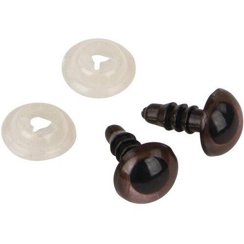 RAYHER Plastična očesa varn. rjava 8 mm 10 kos, (20631541) Cene