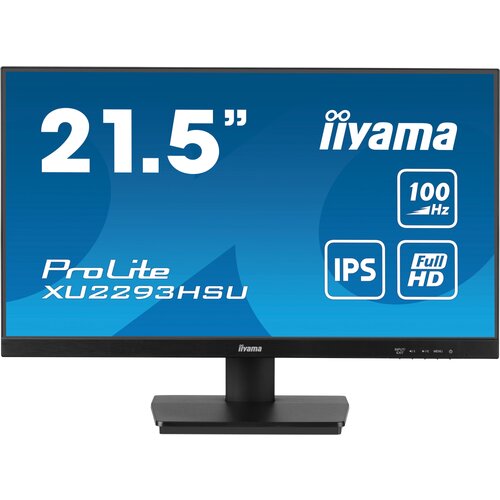 Iiyama Prolite XU2293HSU-B7 Business Monitor - 54.5 cm (21.5"), FULL HD (1920x1080), IPS LED, 100Hz, 300 cd/m², matte / black Cene