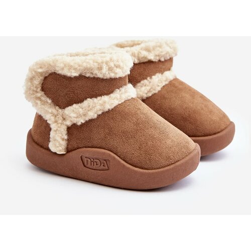 Kesi Children's Velcro Shoes Camel Unitia Cene