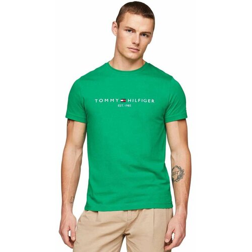 Tommy Hilfiger zelena muška majica THMW0MW11797-L4B Slike
