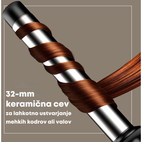 REVAMP EFFORTLESS CURLS - LONG TONG TO-1250 KODRALNIK Z EKSTRA DOLGIM VALJEM Slike