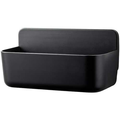 Tesa Kupaonska tuš polica Lavaa (26 x 11 x 13 cm, Crna, Mat) Cijene
