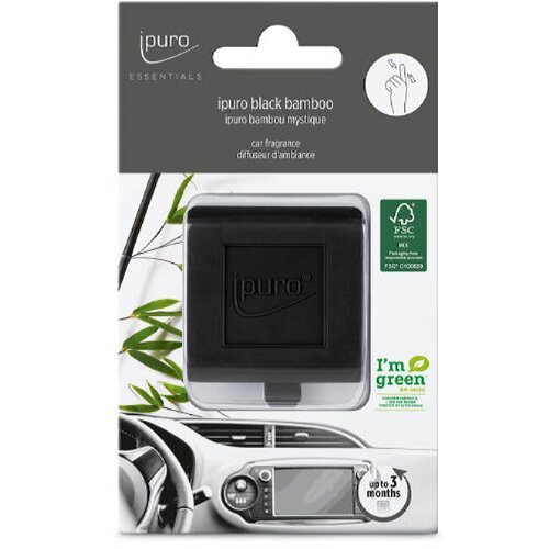 IPURO Essentials Black Bamboo miris za auto 1 kom Slike