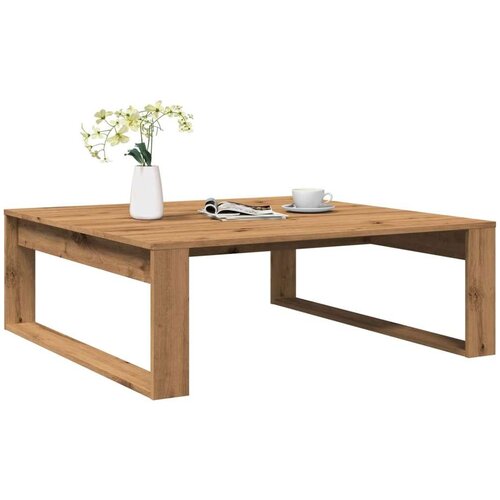  Stolić za kavu boja hrasta 100 x 100 x 35 cm konstruirano drvo Cijene