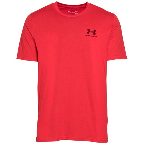 Under Armour UA Sportstyle Left Chest SS Shirt, Red/Black, (20494201) Cene