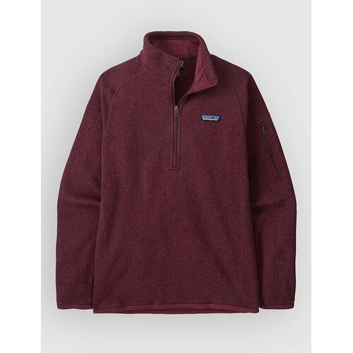 Patagonia Better Sweater 1/4 Half-Zip Fleece Sweater berry fig Cene