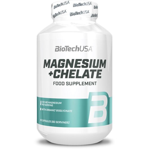 Biotechusa magnesium Chelate 250 mg 60 caps Slike
